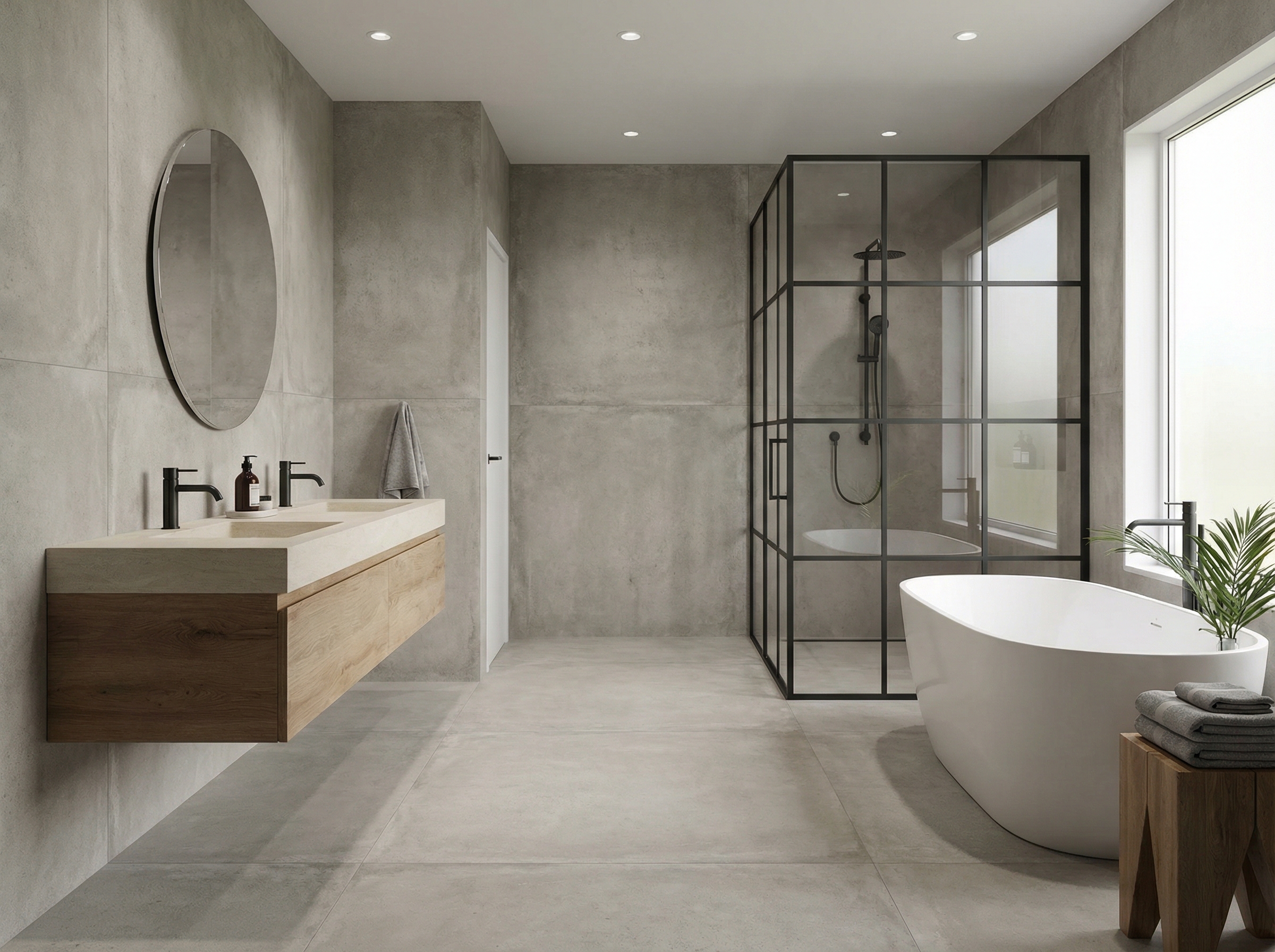 Modern bathroom